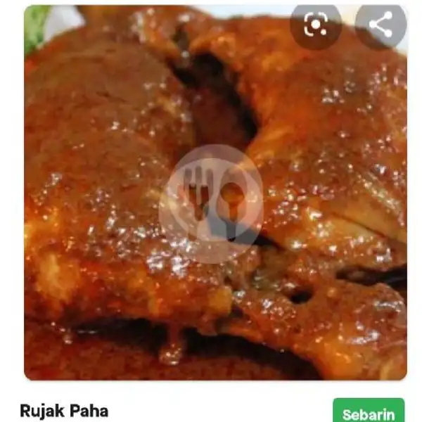 Paket Rujak Paha+Nasi+Teh Poci | Warung Seblak Neng Hasna, Pagaden