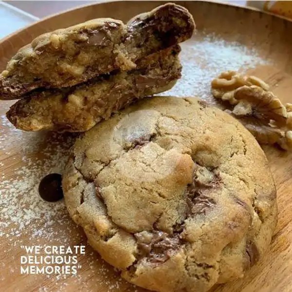 Classic Choco Soft Cookies | Pia Cap Mangkok, Langsep