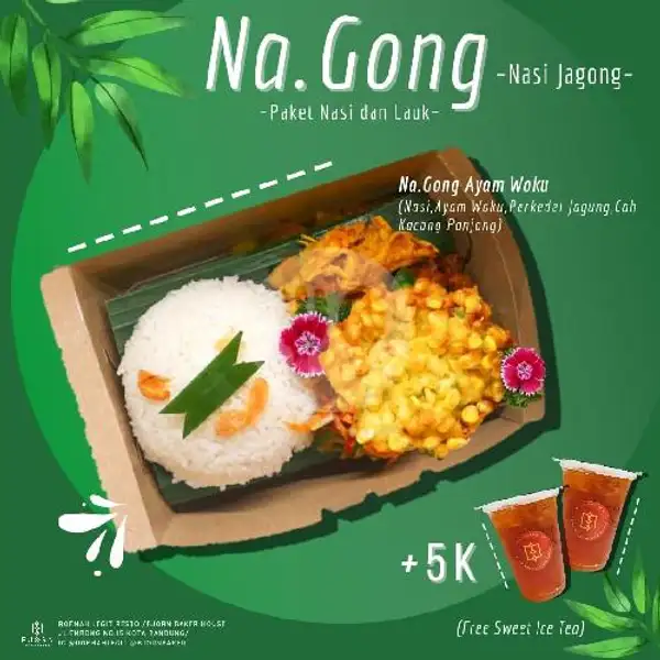 Paket Nasi Jagong Ayam Woku | ROEMAH LEGIT EMBONG