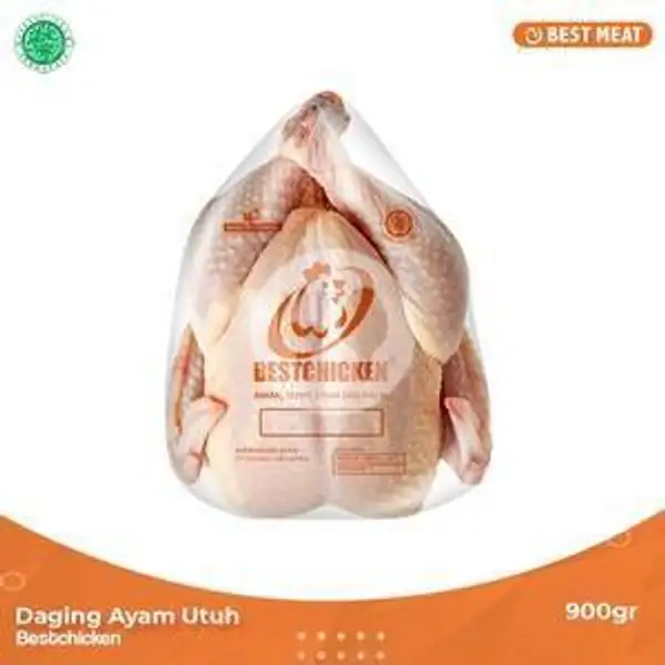 Ayam Utuh Siap Masak 1000gr | Best Meat, Gedong Kuning