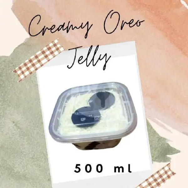 Salad Puding Oreo 500ml | Salad Buah, Cappucino Cincau, Coffee & Oreo Jelly By Maliq Dessert, Sumoharjo
