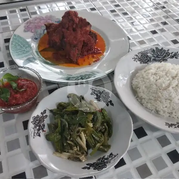Sambel Ikan Tuna + Nasi | Warung Soto Mbak Nur, P Tirtayasa