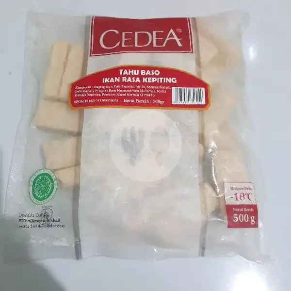 Tahu Baso Ikan Rasa Kepiting Cedea 500 gr | Nopi Frozen Food