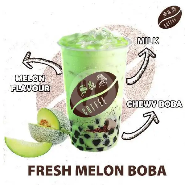 SA - Fresh Melon Boba | S&A COFFEE Signature Coffee