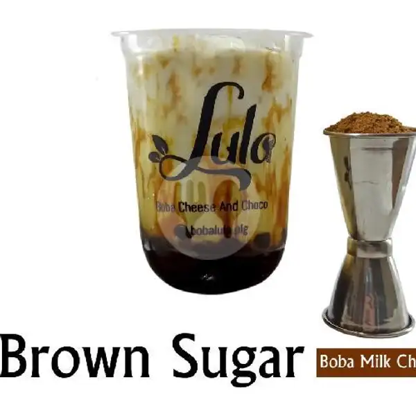 Milk Brown Sugar (Large) | Boba Lula, Bukit Kecil