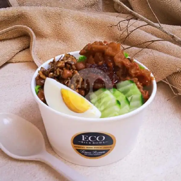 ( 650ml )) Rice Bowl Sambal Goreng Kentang Ati Ampela | ECO  KITCHEN Jln Tukad Melangit