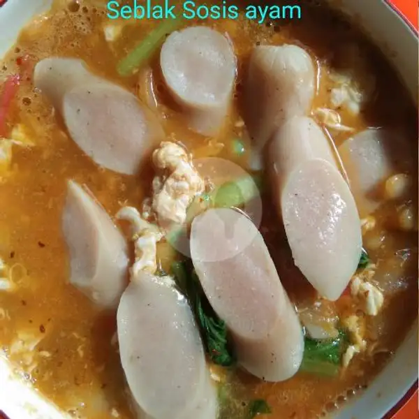 Seblak Sosis Ayam(esteh Manis) | Mie Ayam & Baso Aci/Sapi Mas Ono, Cemara