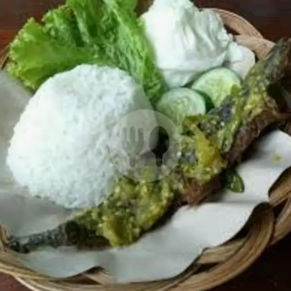 Nasi + Lele Goreng Sambal Ijo | Kedai Anya, Anggrek Neli Murni