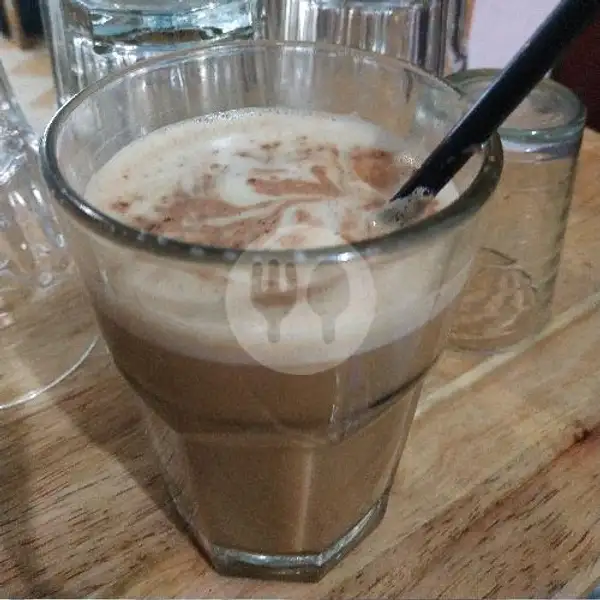 Cappuccino Susu Panas Original Joss | B & T Cafe, Melati Raya