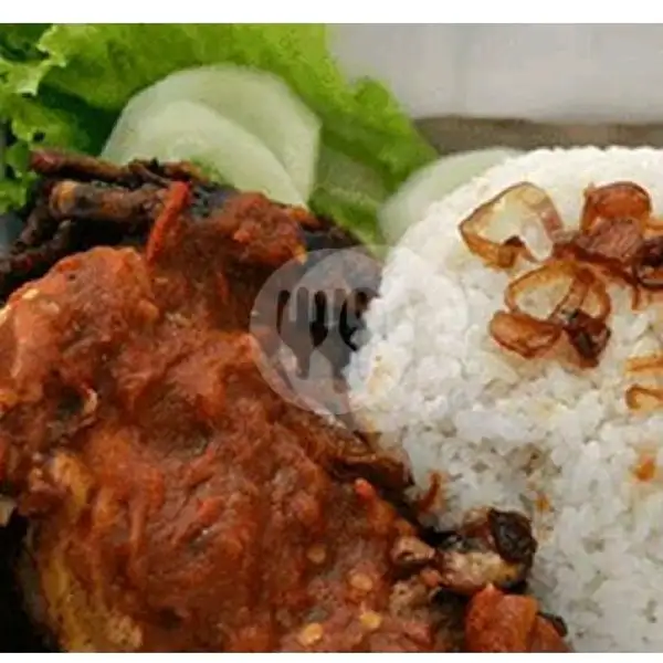 Nasi Ayam Penyet + Tempe Goreng | Cha Cha Food, Diponegoro