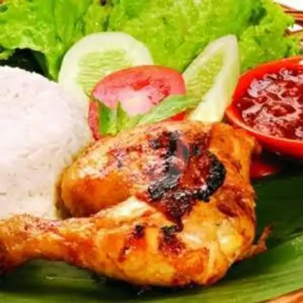 Ayam Bakar + Nasi + Lalapan + Sambal Seuhah/Sambal Terasi | Warung Seuhah Daviandra, Hegarmanah