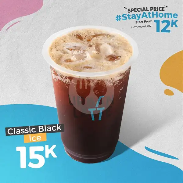 Classic Black Cold 14oz (Medium) | Urban Latte, Graha STC