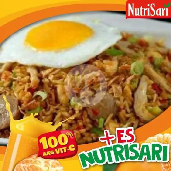 Nasi Goreng Spesial + Gratis Es Nutrisari | A. B. K ayam Bakar Kecap