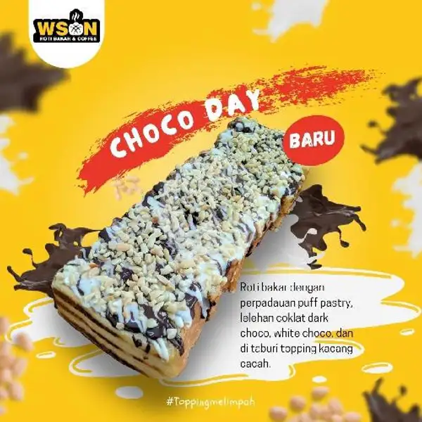 Roti Bakar Choco Day (M) | Wson Roti Bakar & Coffee, Tukad Barito