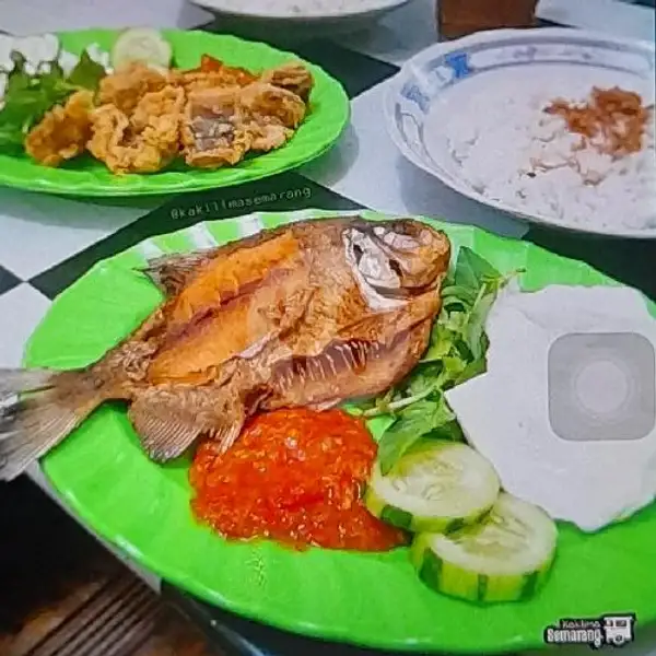 Paket Ikan Bawal Penyet | Penyet Suroboyanan Aak
