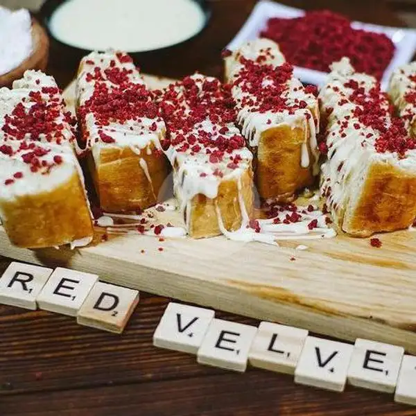 Cream Cheese + Red Velvet ( Double ) | Ropang Premium, Bengkong