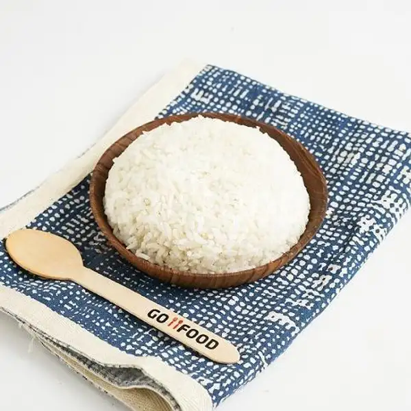 Nasi putih | Kantin Krown, Mangga Besar