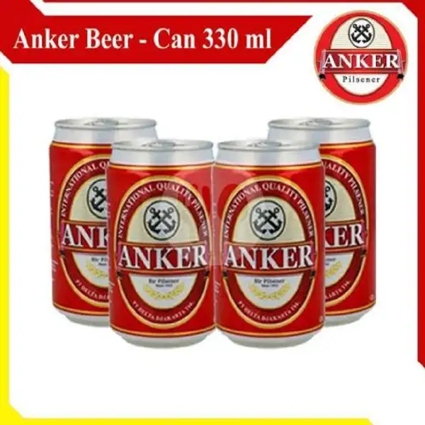 5 kaleng anker 320ml | Beer Princes,Grogol