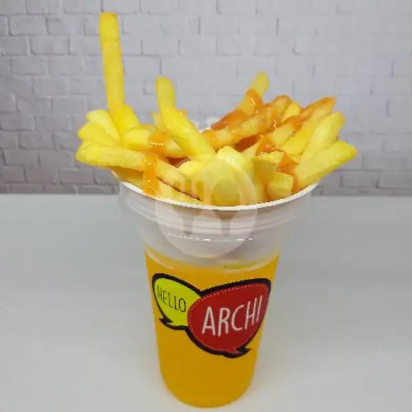 Archi Hungry Potato (Pedas) | Archi Station, Moh K Wiganda Sasmita