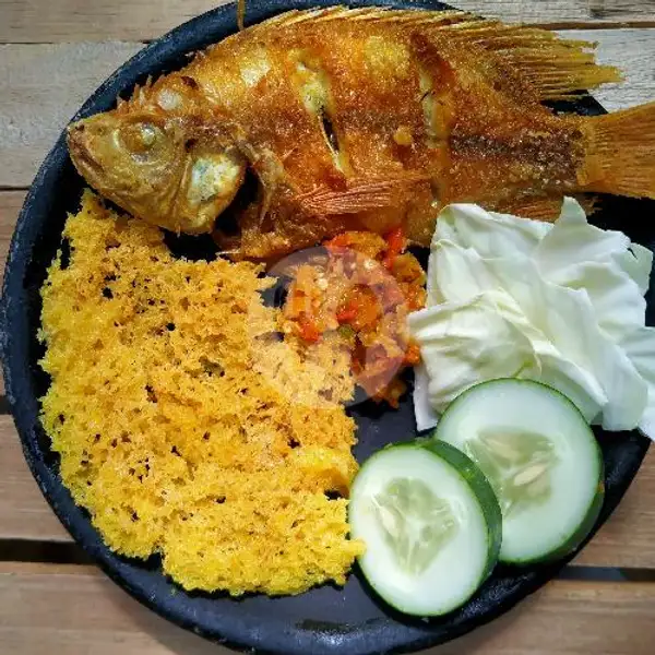 Nasi Ikan Nila  Tahu Goreng Kremes | Ayam Geprek Rempah Pak Ndut, Mlati