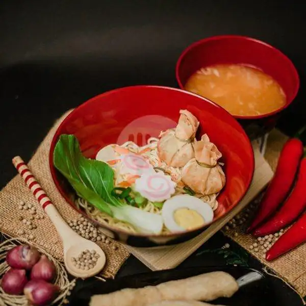 Chicken wonton Ramen | Ramen Bajuri, Burangrang