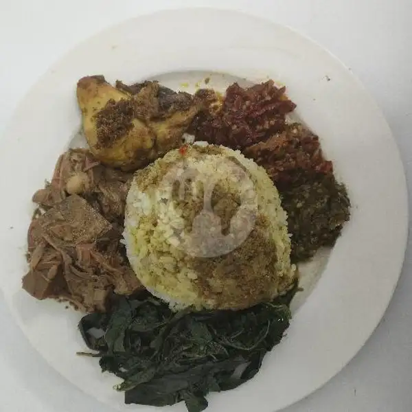Nasi Padang Ayam Goreng | Nets Kuliner, Masakan Padang Pedas, Sidakarya