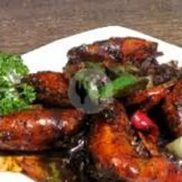 udang goreng lada hitam | Bandar 888 Sea food Nasi Uduk