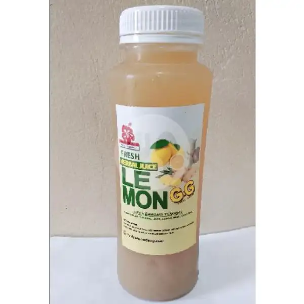 Juice Bawang Tunggal - Lemon GG (Ginger n Garlic) isi 250ml | Fresh Lemon, Denpasar