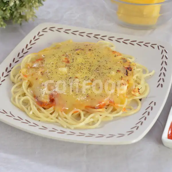 Spaghetti Bolognise Cheesy Melty | Waroeng Abie, Cilacap Tengah