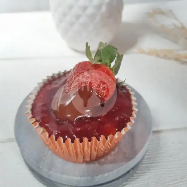 Mini Cheesecake Strawberry | Coklat Dessert, Cilentah Dalam 1