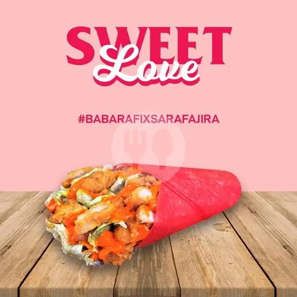 Kebab Sara Fajira Sweet Love | Kebab Container by Baba Rafi, Spbu Majapahit