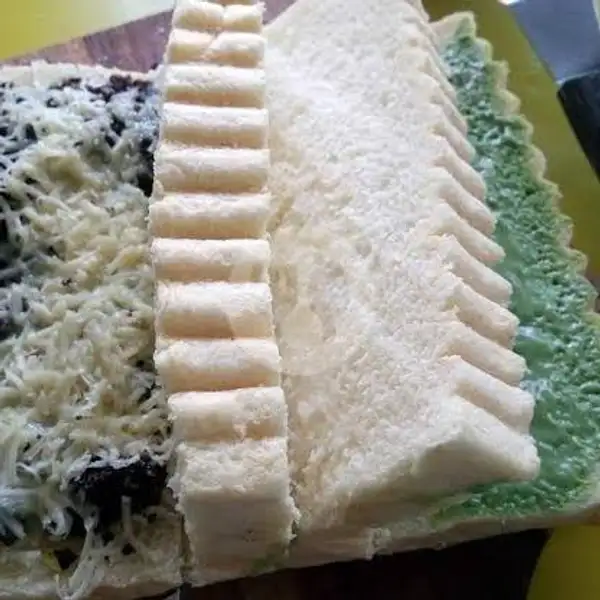 Roti Bakar Greentea - Keju | Roti Bakar Bandung Herza