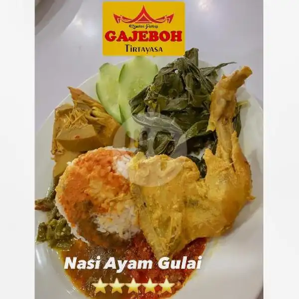 Nasi Ayam Gulai/Sayur | RUMAH MAKAN GAJEBOH