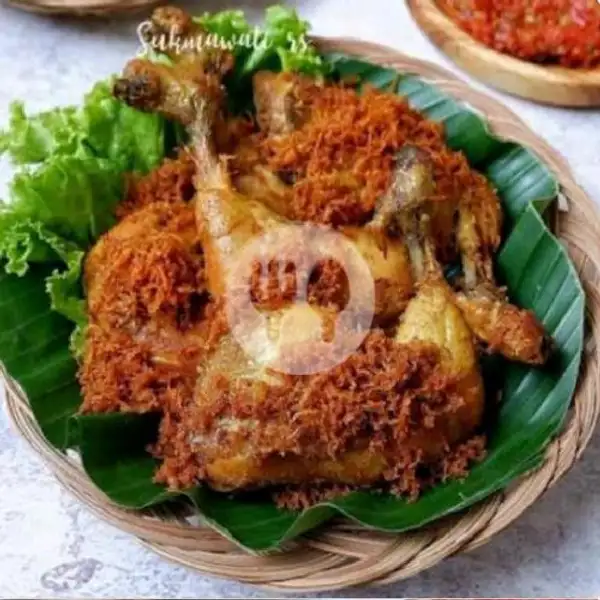Paket Ayam Goreng Queen + Nasi + Lalab | QUEEN DIMSUM CIGONDEWAH