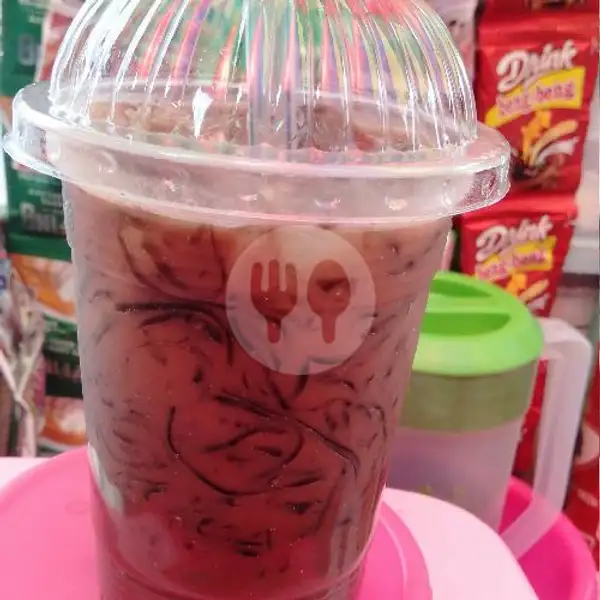 Pop IceCoklat | Ice Tea Pucuk Daun Inayaaini