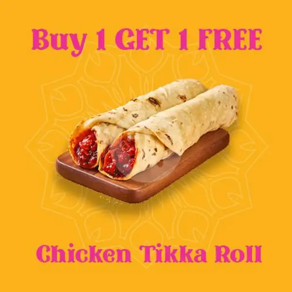 BOGOF Chicken Tikka Roll | Accha - Indian Soul Food, Veteran