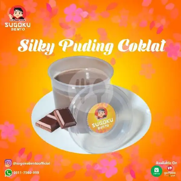 Silky Puding Choco | Sugoku Bento, KH Wahid Hasyim