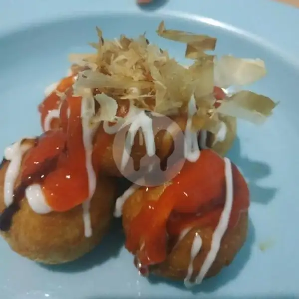 Takoyaki isi Keju 5pcs | Takoyaki Afreenshop, Kalibata