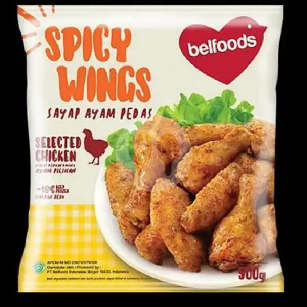 Spicy Wings Belfoods 500 Gram | Rizqi Frozen Food
