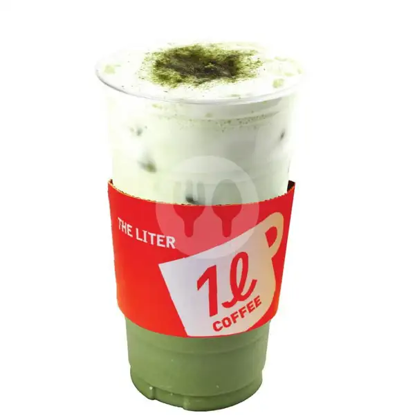 Matcha Latte Hot (TALL Size 14 Oz) | The Liter, Summarecon Bekasi
