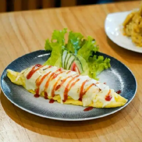 Cheese Omurice | Oba Japanese, Kertajaya