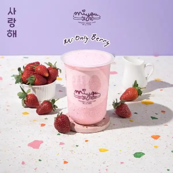 Mi Only Berry | Miyou Rice Yogurt Drink, Trans Studio Mall Makassar - TSM