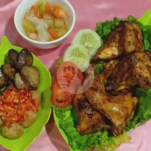 4 Ayam Bakar Rica/Goreng Penyet{1 Ekor Ayam} + 2 Hati/ Ceker + Sayur + 2 Pentol Geprek | Arrumy Cathering, Somba Opu