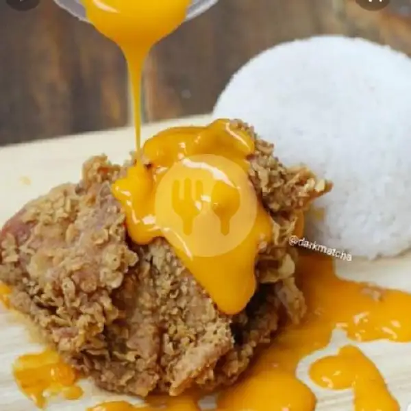 Paket Bebek Saus Keju Dan Es | Ayam Geprek & Pecel Lele Nabila, Air Padang