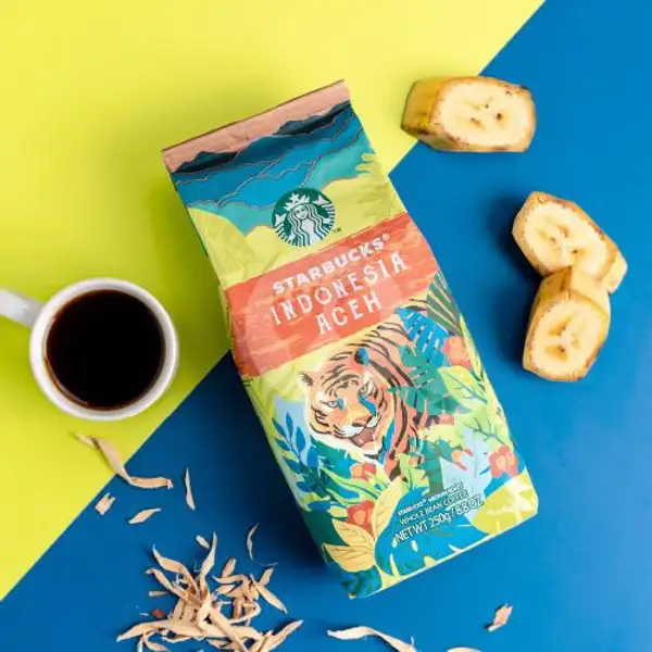 Whole Bean Indonesia Aceh 250G | Starbucks - Transmart