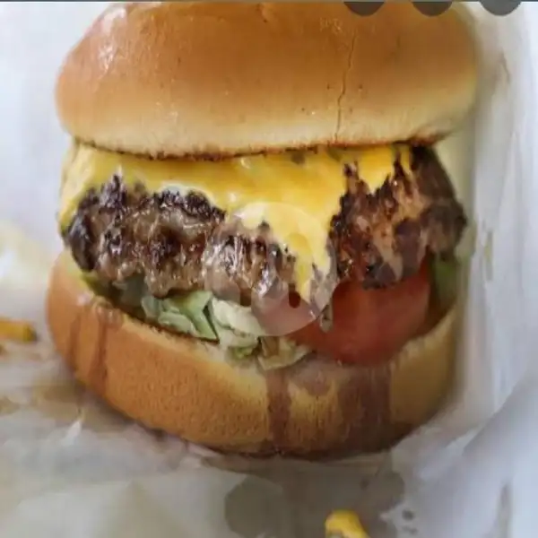 Burger Besar Jumbo Beef+Telur | Raja Kebab Pizza & Burger, Pasopati