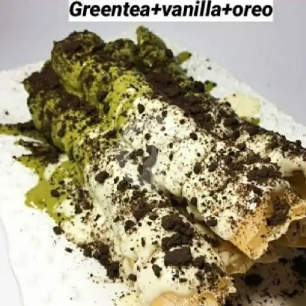 Banana Roll Greentea Mix Vanilla Oreo | Pisang Kaget, Bojong Gede