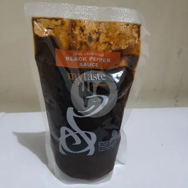 Saus Black Pepper My Taste 500 Gram | Rizqi Frozen Food