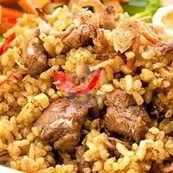 Nasgor Kebuli Ayam+Telor | Warkop YKS,  Kebon Nanas Selatan