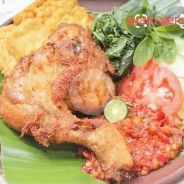Ayam Penyet Komplit | PONDOK CABE IJO KEMUNING